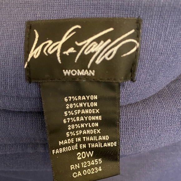 Periwinkle Blue Pencil Skirt - Picture 3 of 3